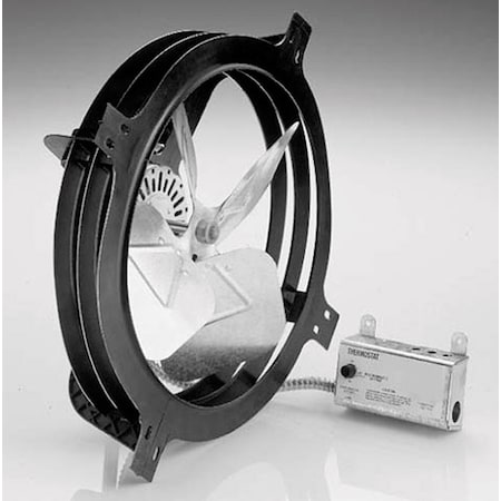 Air Vent Air Vent 18 in. H X 17.8 in. W X 7.3 in. L X 15 in. D Plastic/Steel Gable Mount Power Fan 53319